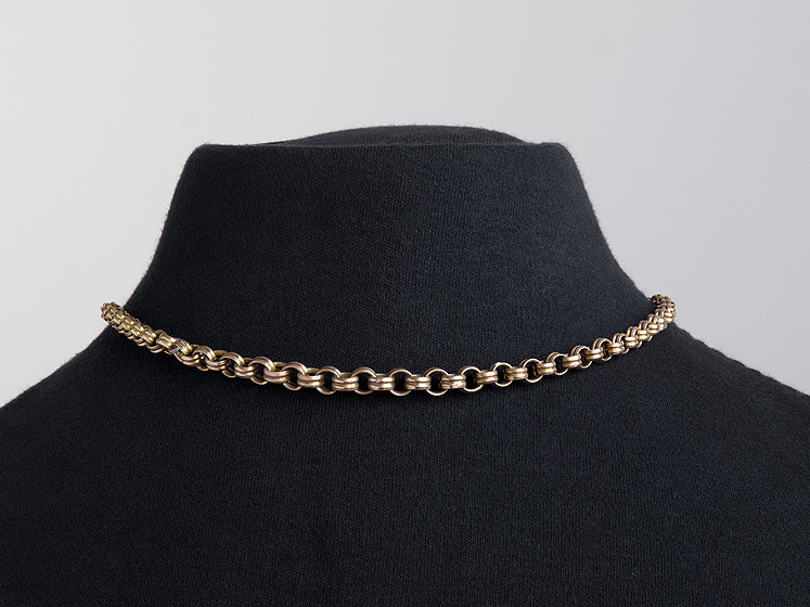 Gouden schakelketting